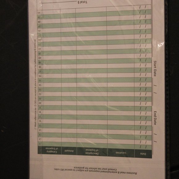 12 pack Receipt Organizer Expense Envelopes Business Expense Ledger (132) - Picture 2 of 2